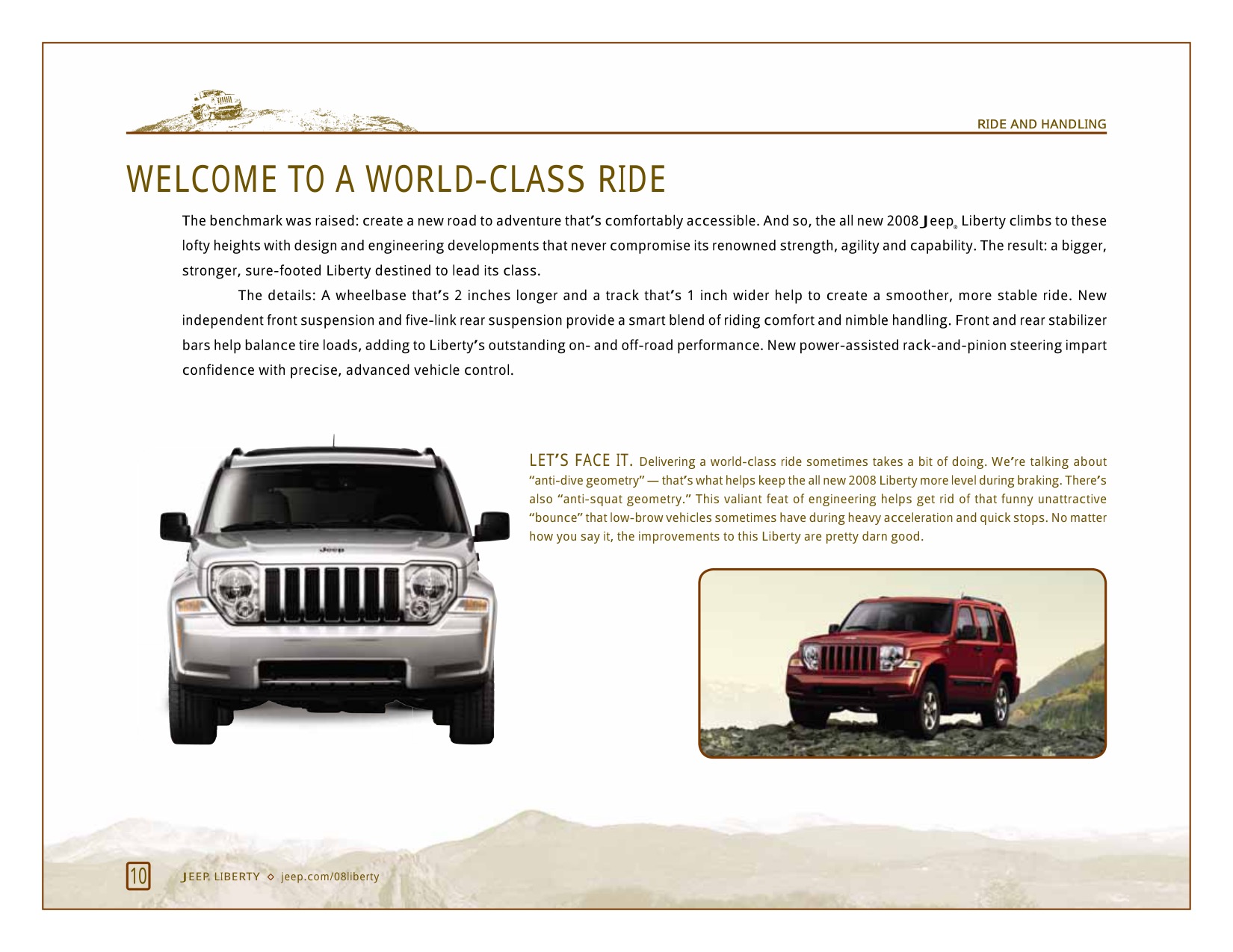 2008 Jeep Liberty Brochure Page 28
